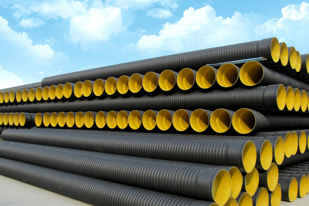 DWC Pipe HDPE Double Wall Corrugated Pipes in India