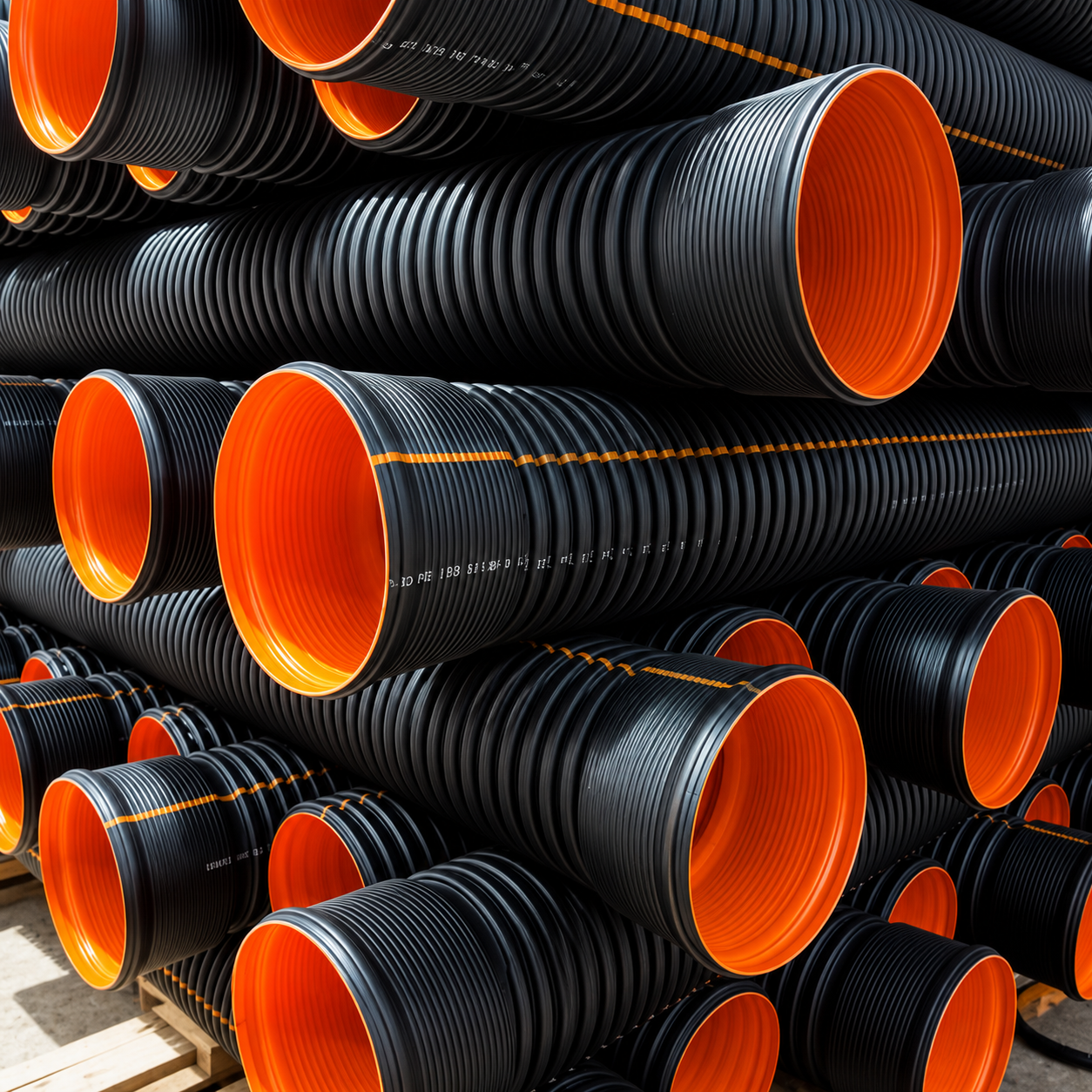 Double Wall Corrugated (DWC) Pipes