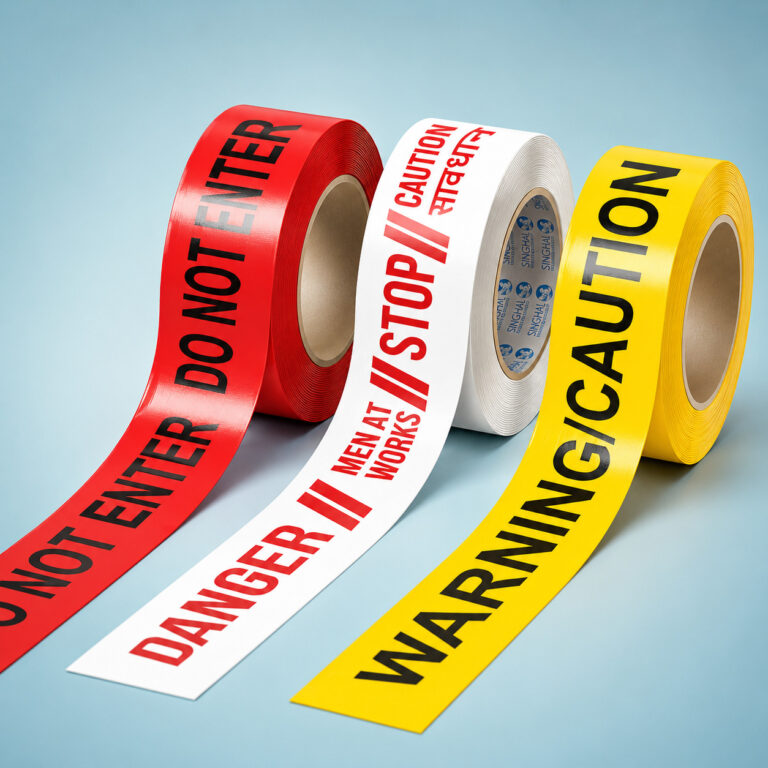 Warning & Caution Tapes: Reduces Work Place Injuries